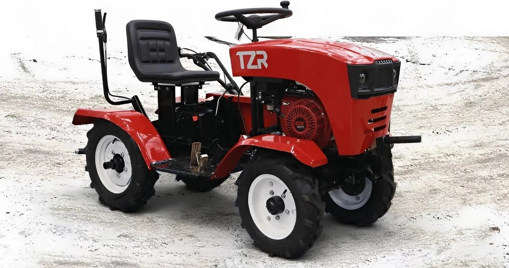 Минитрактор за минимальный бюджет, с максимальной производительностью. Русич TZR МТ-110