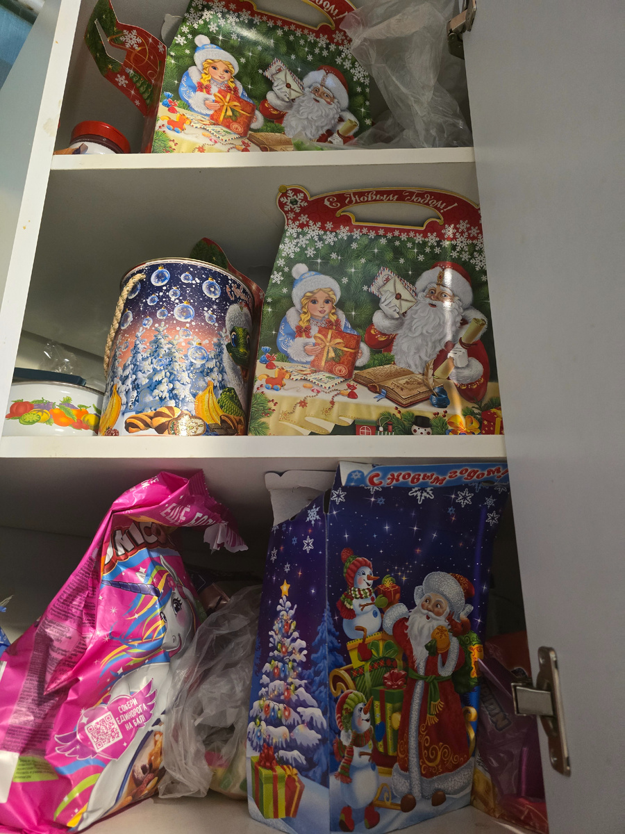 Конфеты от Деда Мороза и не только. Фото автора