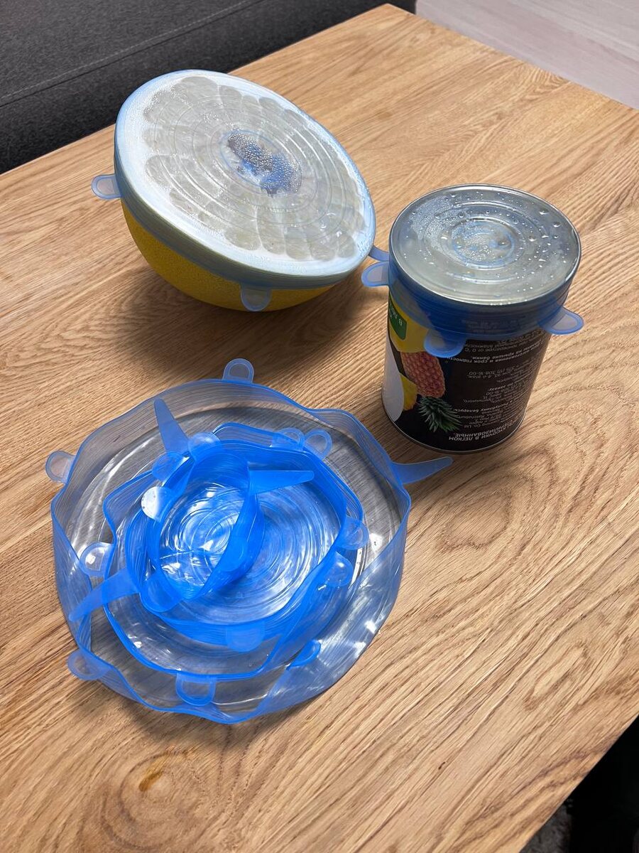 Силиконовые крышки