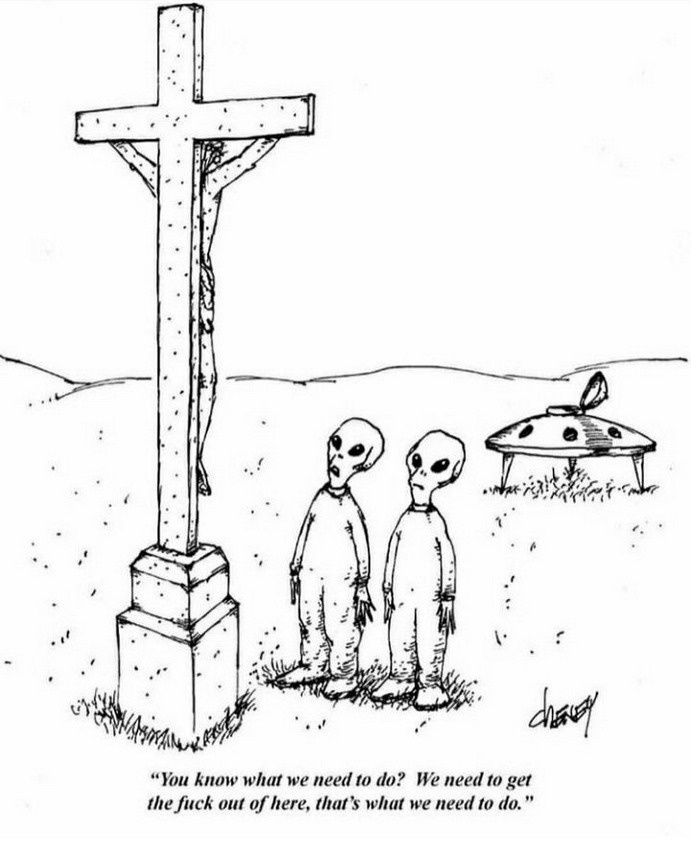 Перевод: "Ну и чего будем делать? - Сваливать над отсюдова, вот чего!" (источник СС)