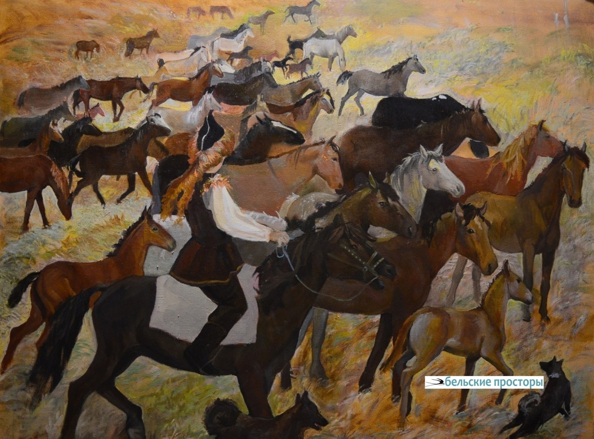 Художник Гульназ Мирхайдарова "Устремление"