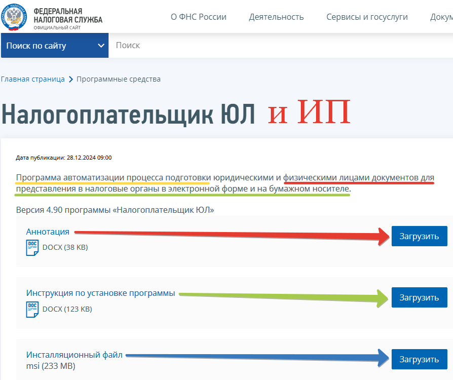 дополнением красным "и ИП" мы исправили ошибку налогового органа