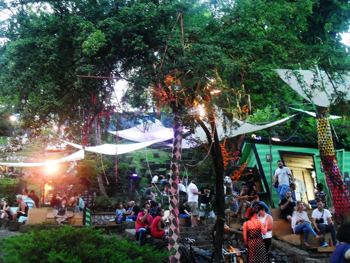 Один из парков Загреба