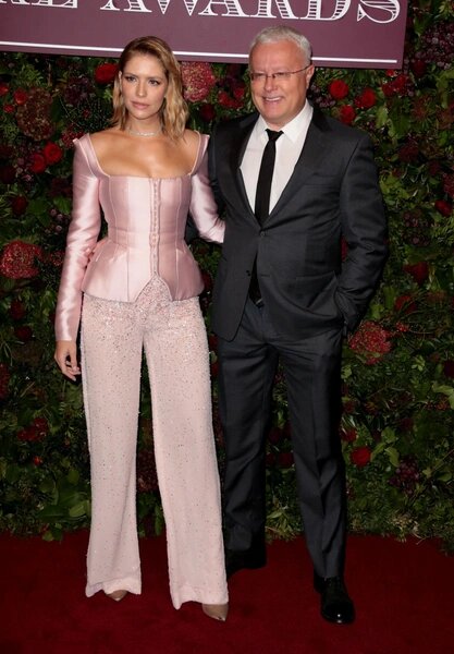 Елена Перминова и Александр Лебедев