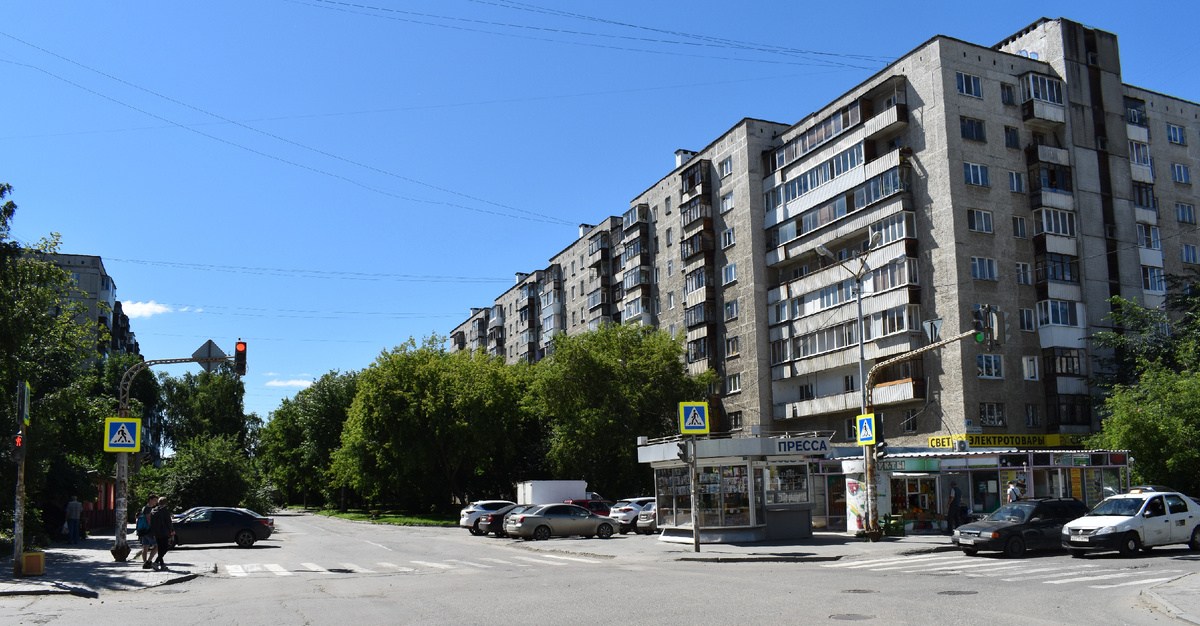 Улица Индустрии город Екатеринбург