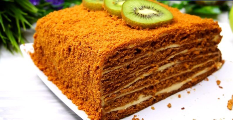 Торт "Медовик" необычным способом за 30 минут без раскатки коржей. Рецепт проверенный годами, готовлю на каждый день и на праздничный стол