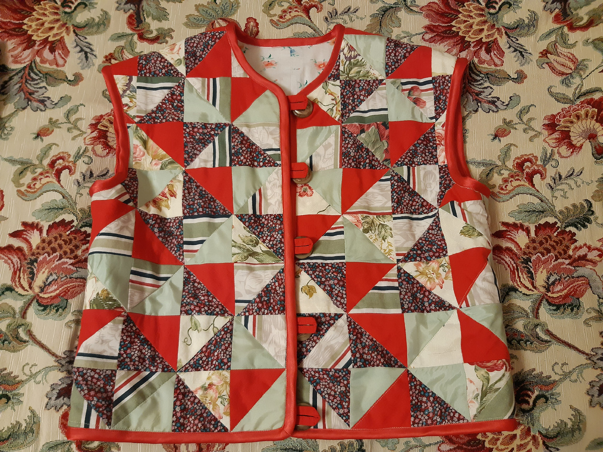 Первоначальный вид жилетки