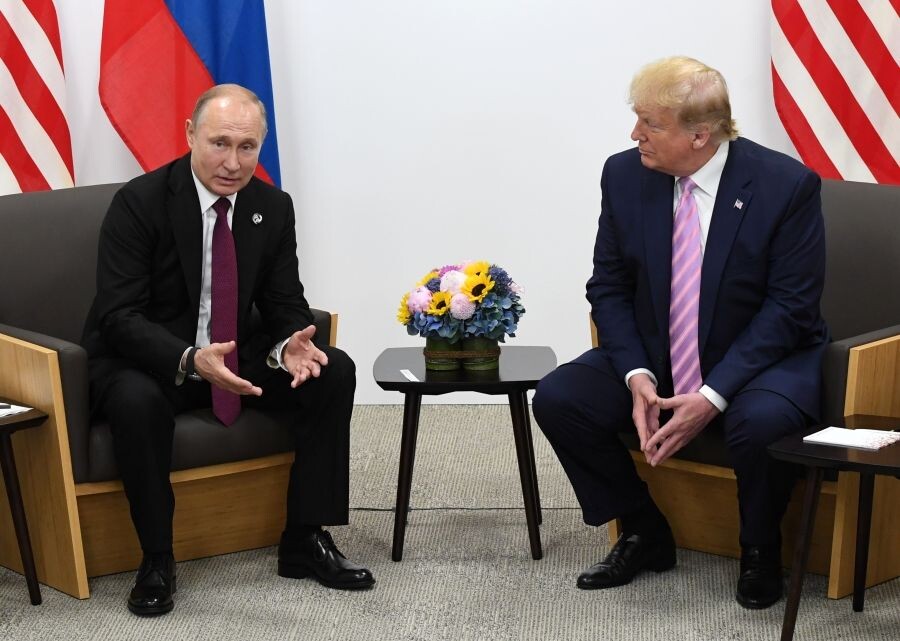 Встреча трампа с путиным