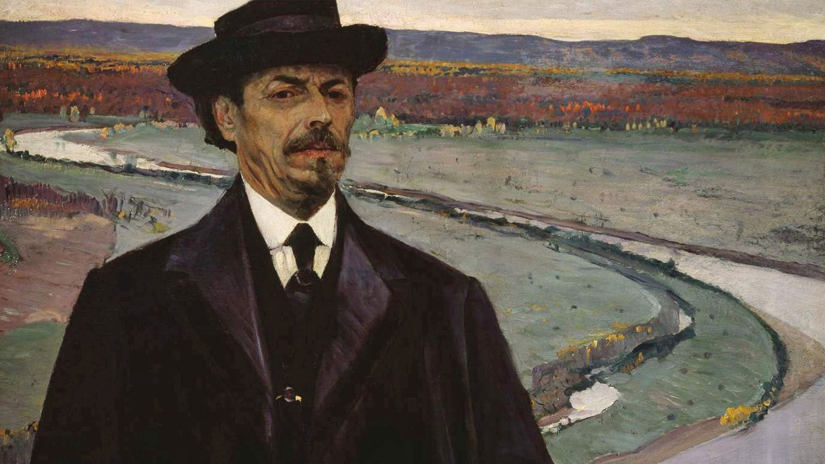 Михаил Нестеров - Автопортрет, 1915 г.