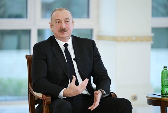    Президент Азербайджана Ильхам Алиев