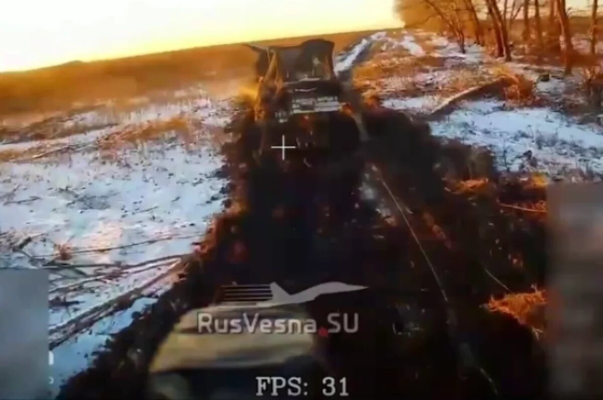    Появились кадры уничтожения танков ВСУ дронами «Князь Вандал» на Курщине