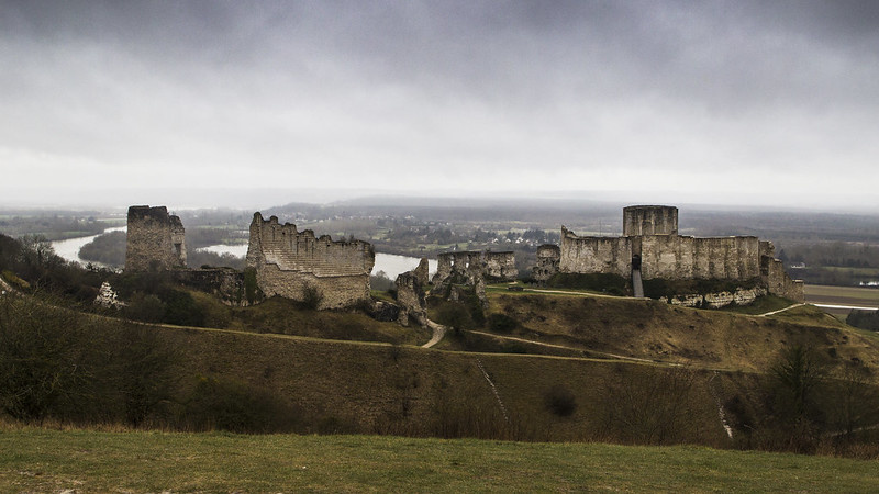 Замок Шато Гайар. Автор фото: Antonio L (https://flic.kr/p/25b8XV1)