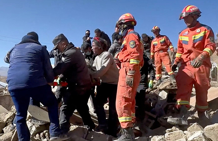     Tibet Fire and Rescue/Reuters