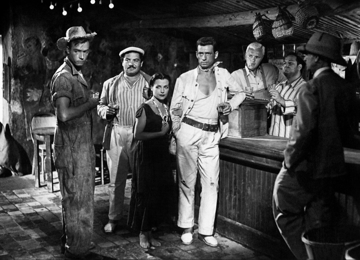 Кадр из фильма "Плата за страх" (1953)