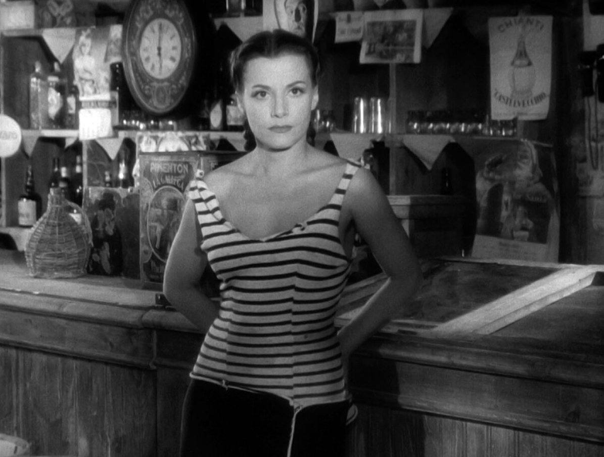Вера Клузо. Кадр из фильма "Плата за страх" (1953)