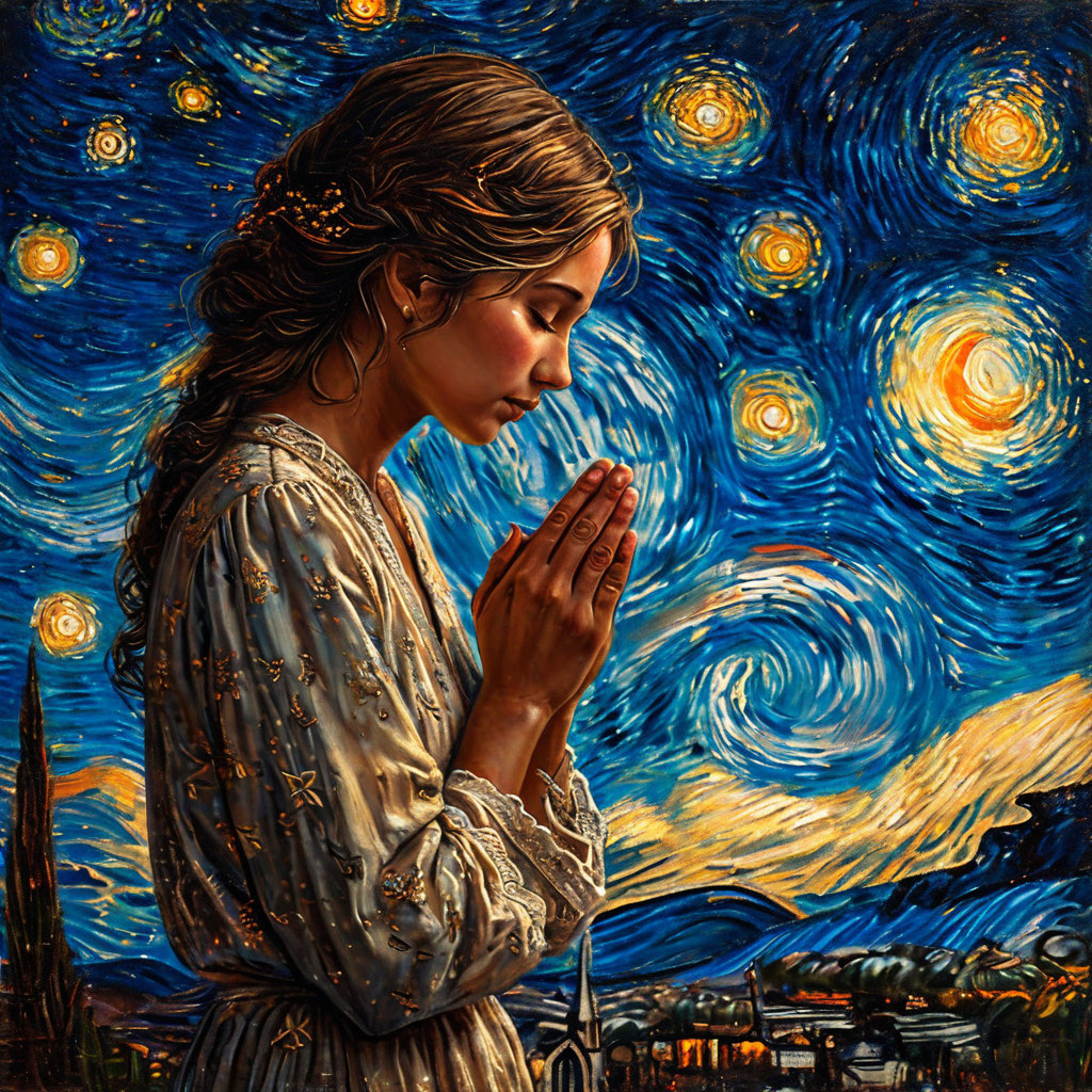  Я плакала и молилась прося подсказки и вдруг  звезда мигнула!