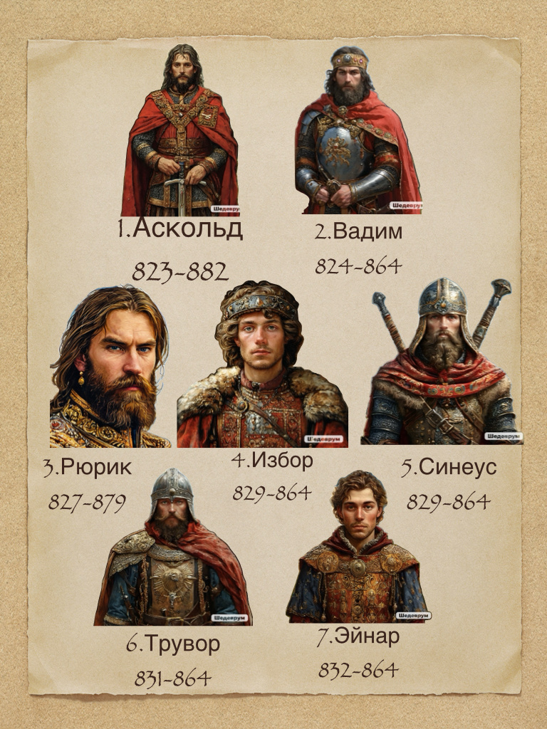 Внуки Гостомысла. 