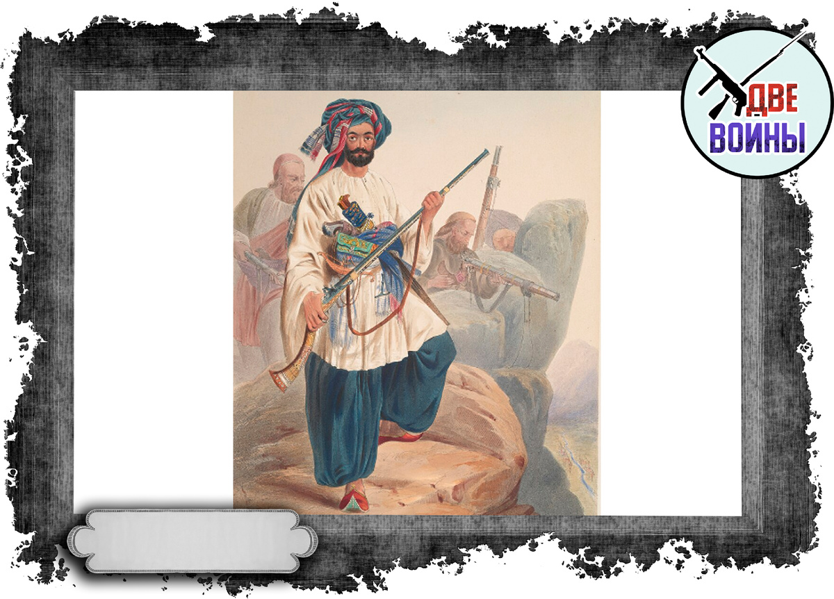 Афганец, вооруженный джезайлем. Фото в свободном доступе.