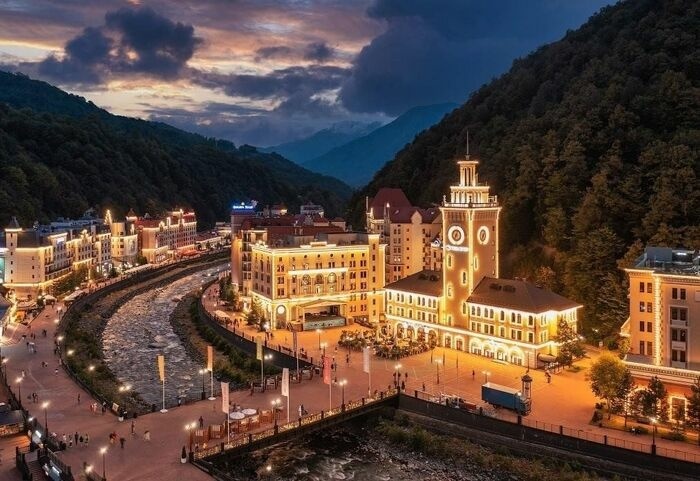 \"Большого Сочи\" станет еще больше: в декабре начнется строительство нового курорта Красная Поляна, Сочи, Роза Хутор, Длиннопост  © cs15.pikabu.ru  📷
