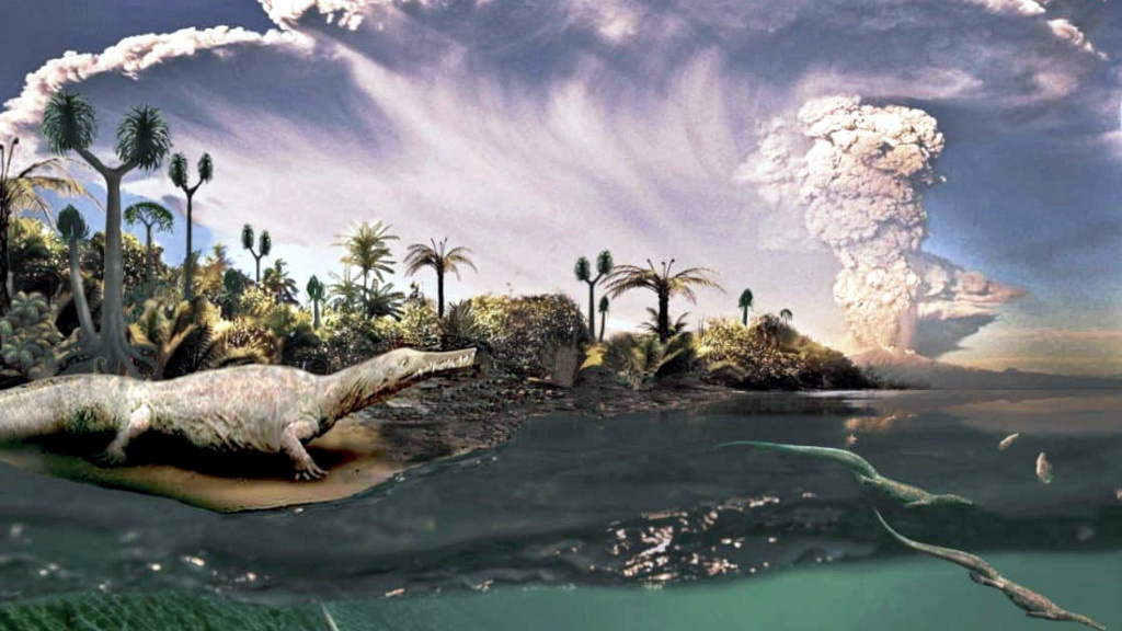 Но могли, видимо, выходить и на сушу.