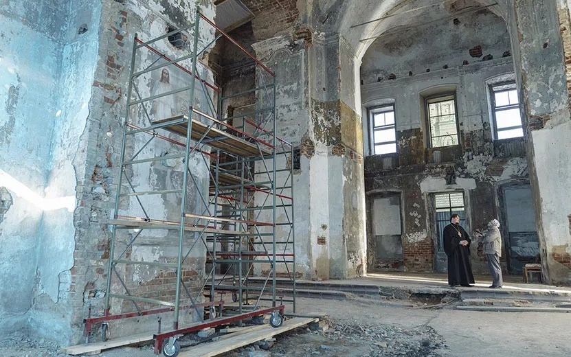    Восстановление Петропавловской колокольни продолжится в Сарапуле