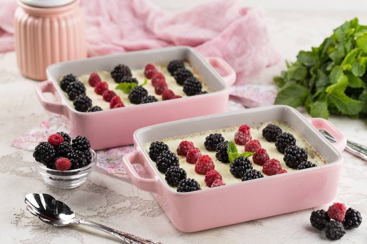 Творожно-сметанная запеканочка