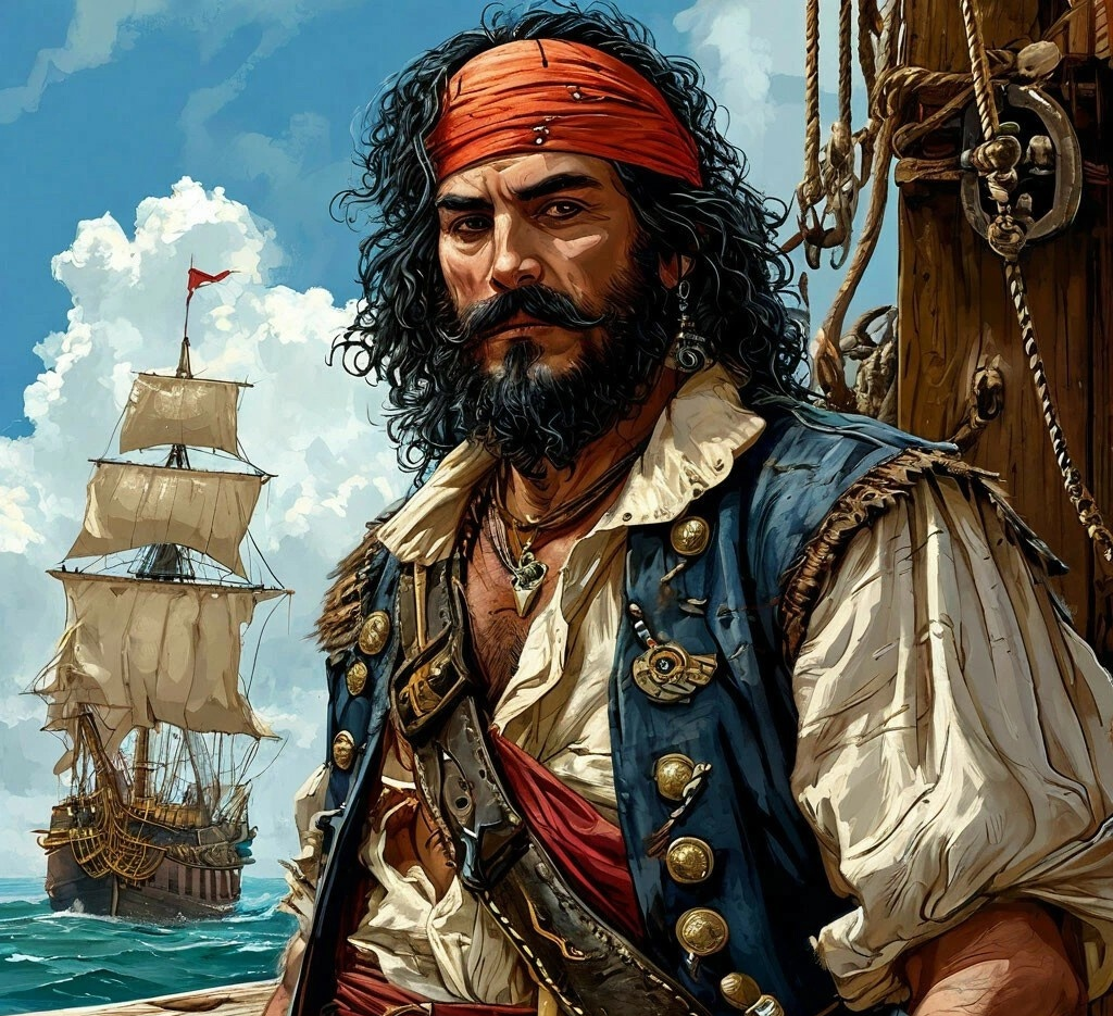 Капитан Истерлинг в видении отечественной нейросети «Шедеврум»