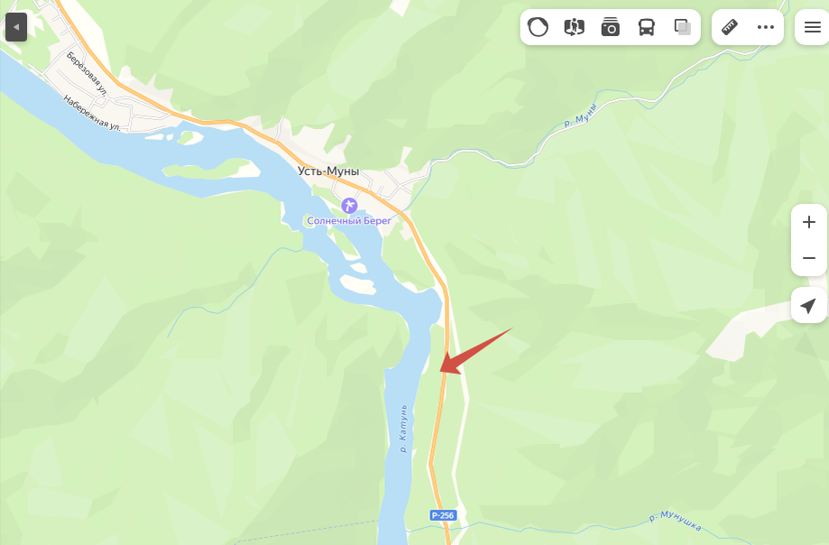 Расположение домика на карте отвечало моим требованиям.