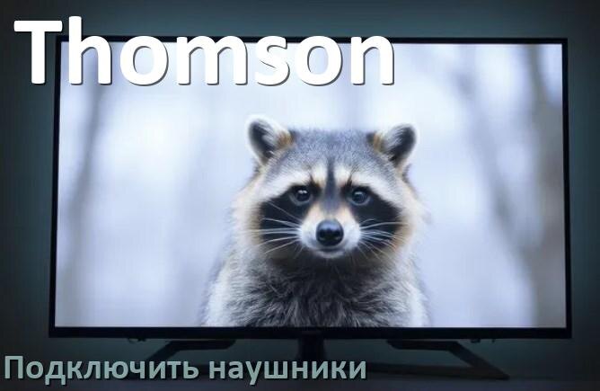 
Как подключить наушники к телевизору Thomson по Bluetooth без проводов