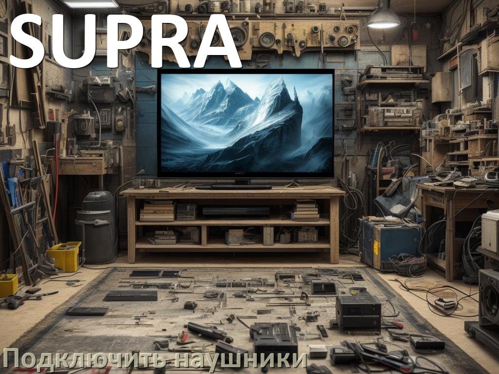 
Как подключить наушники к телевизору SUPRA через Bluetooth без проводов
