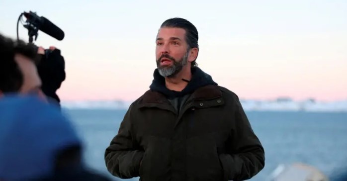 Дональд Трамп Младший в Гренландии (bbc.com)