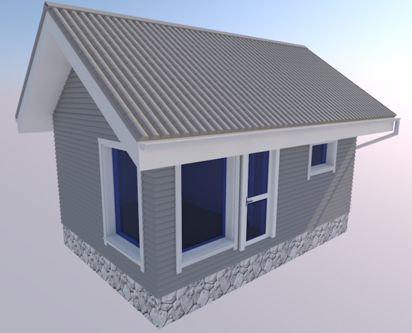 Внешний вид бани