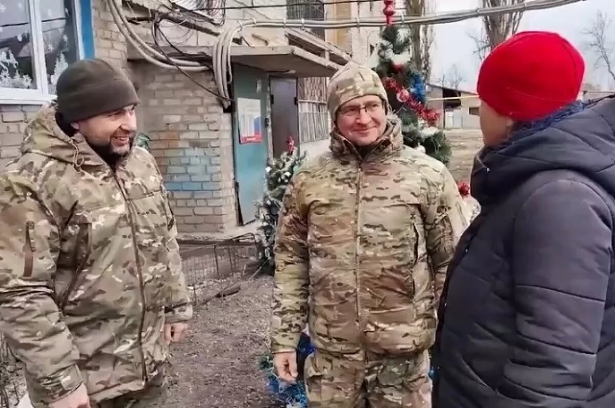    Денис Пушилин вместе с первым замруководителя администрации президента РФ Сергеем Кириенко побывали в нескольких городах Донбасса.