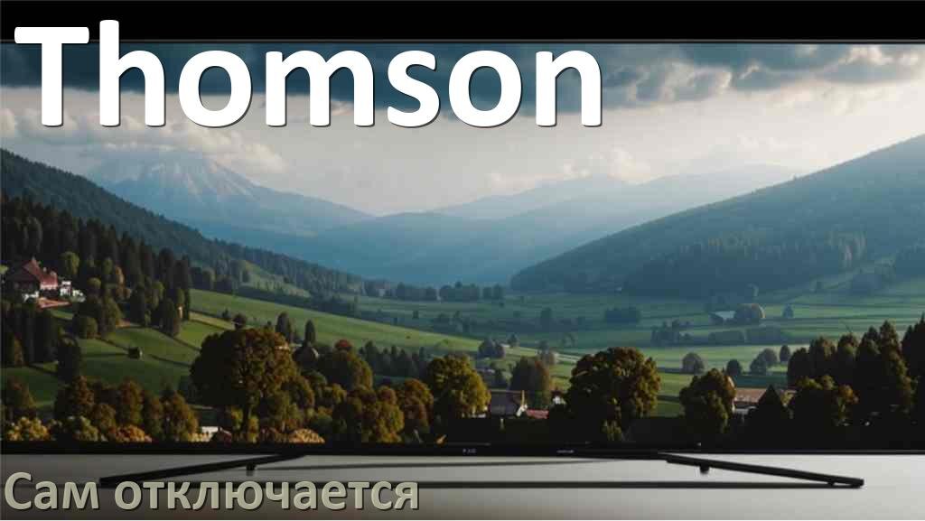 
Почему телевизор Thomson сам включается и выключается что делать
