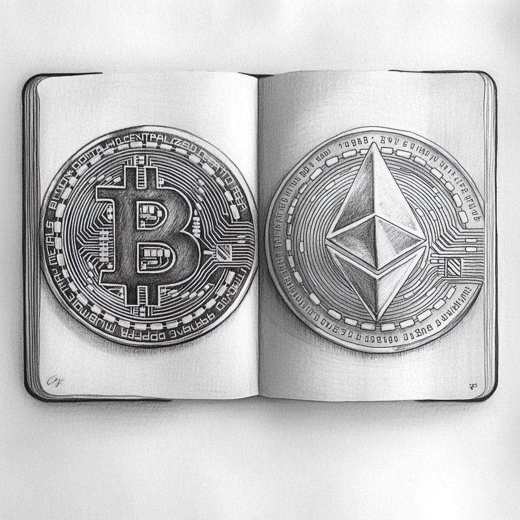 Биткоин и Эфир