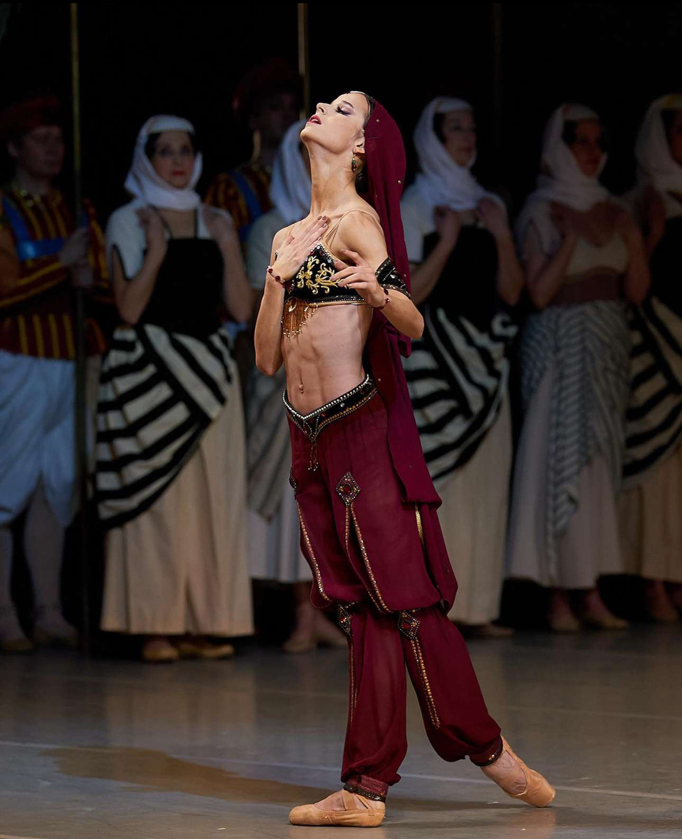 Баядерка Мария Хорева. Фото А.Нефф