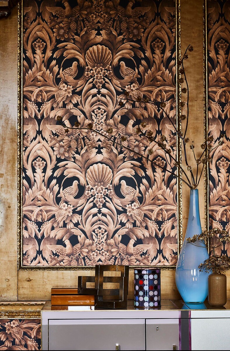 Флизелиновые обои Gibbons Carving Артикул: 118/9018 Cole&Son (Англия).