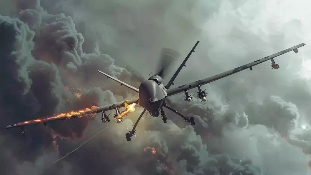 Очередная ночная атака беспилотников. Источник: 1MI