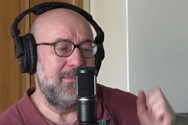    Александр Медведский. кадр видео