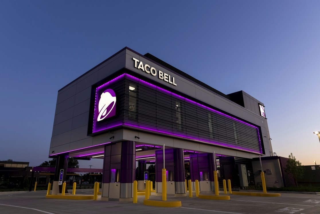 Ультра современный Taco bell
