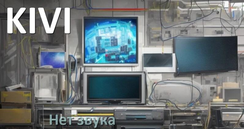 
Почему у телевизора KIVI нет звука но есть изображение и что делать
