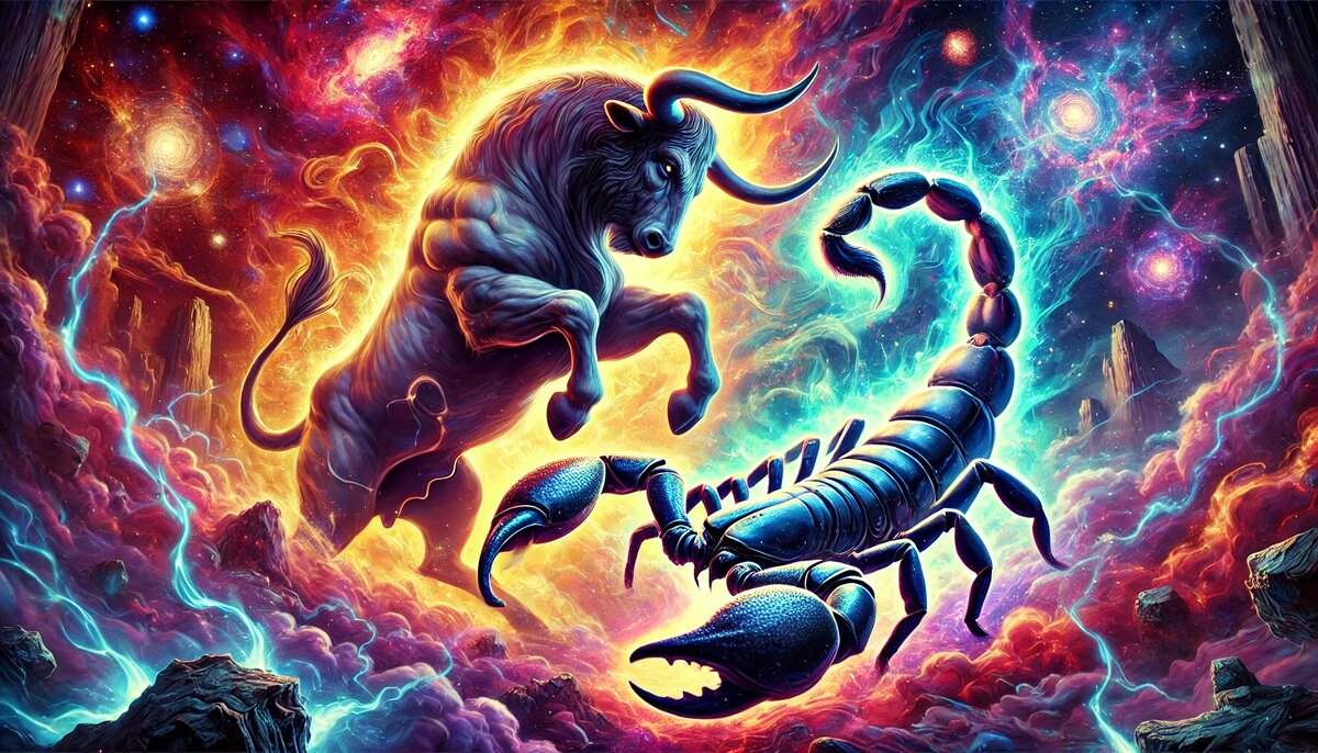 битва телей и скорпион