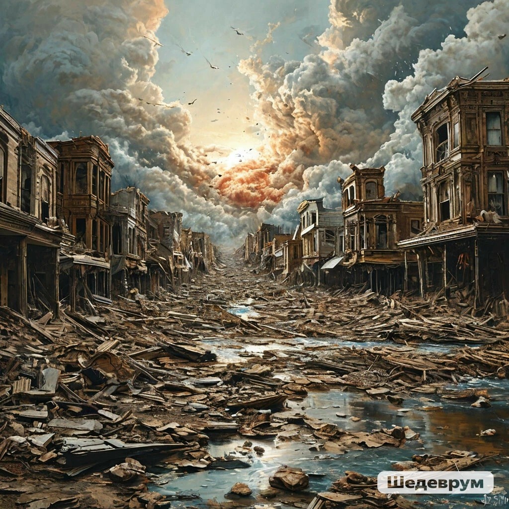 В крупных городах никак не удастся избежать большого количества человеческих жертв. 