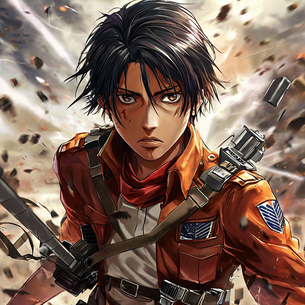 Главный герой аниме-сериалаДэндзи Эрен Йегер