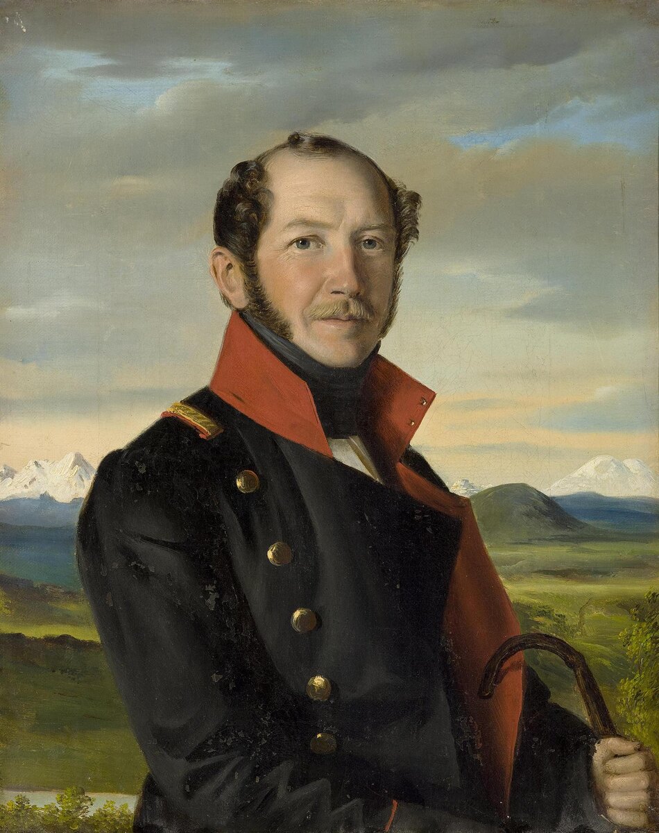 Portrait of the Decembrist N.I. Lorer, 1841 (худож. Robert Schwede)