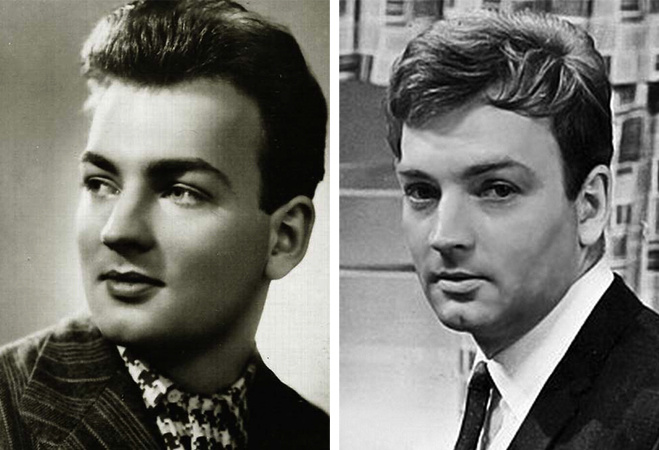 Михаил Державин в молодости