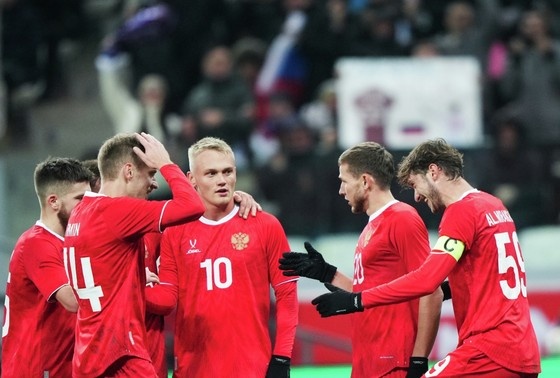    Игроки сборной России