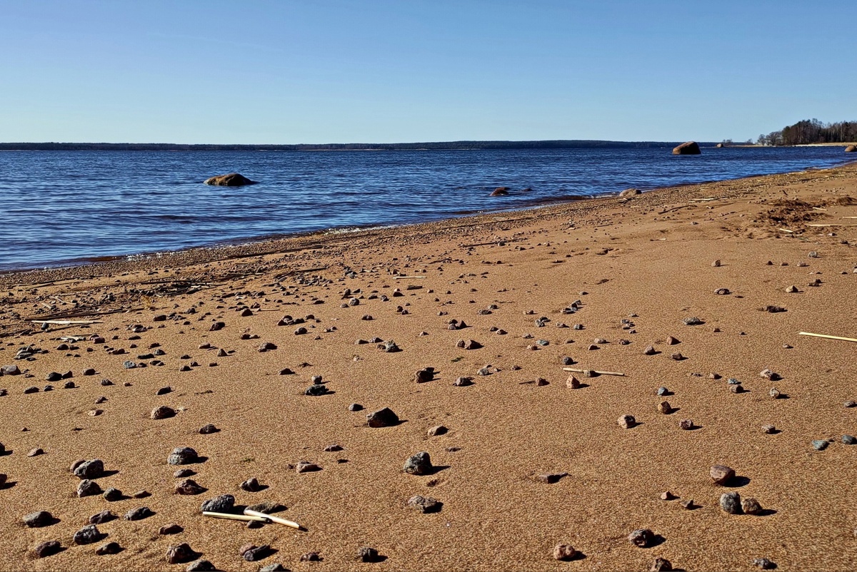 И 100 лет назад этот вид был бы пирмерно таким же... Пролив Бъёркезунд. Моё главное место силы.