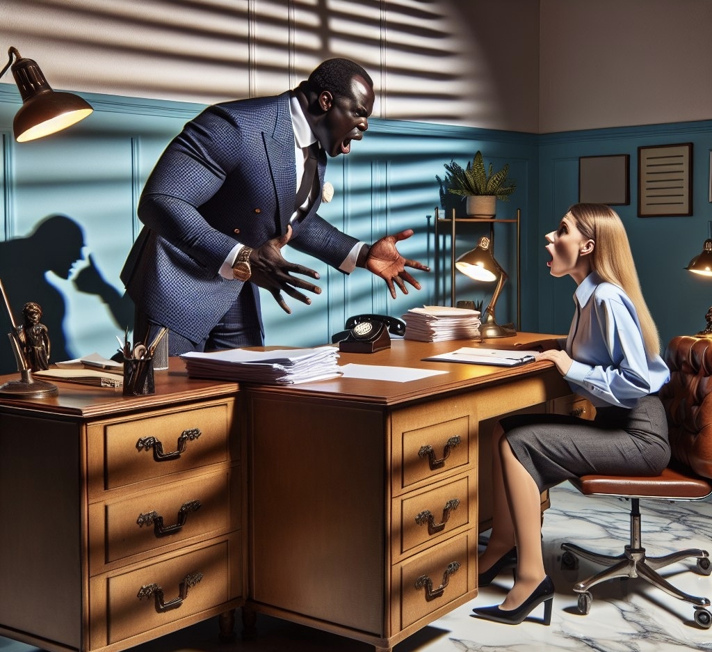 Руководитель и сотрудник.