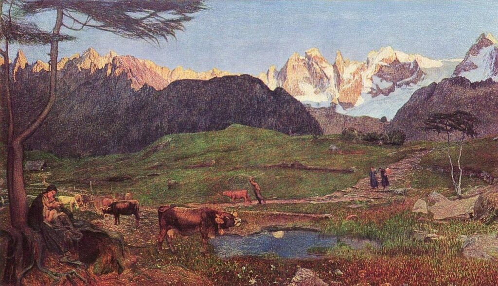 Джованни Сегантини «La Vita», 1989-1899 © Segantini Museum